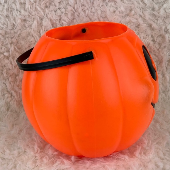 VTG Grand Venture 1997 Plastic Jack-O-Lantern Bucket - Picture 5 of 8